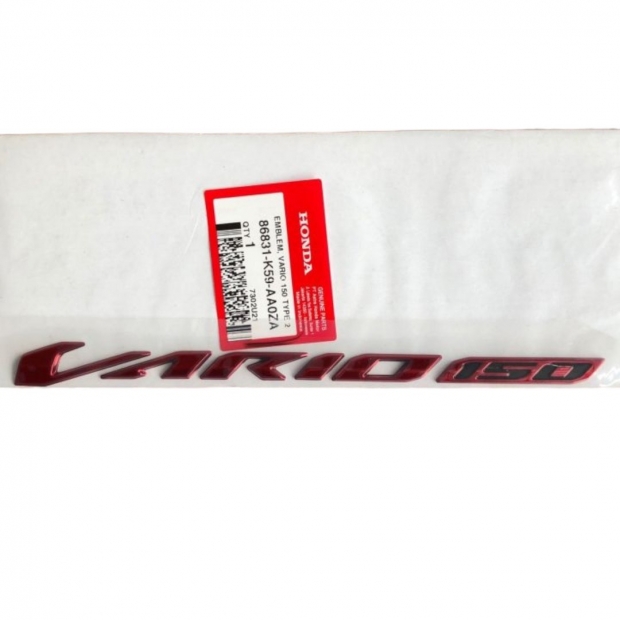 TEM NỔI VARIO 2021 MÀU ĐỎ