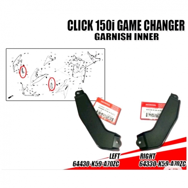 NHÁM ĐAO NHỎ VARIO 2021 BÊN TRÁI / CLICK 2021