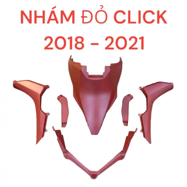 DÀN NHÁM ĐỎ CLICK 2021 / UP VARIO 2021 ( 10 MÓN CHÍNH HÃNG HONDA )