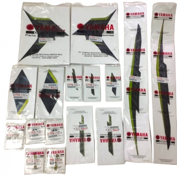 TEM MXKING 150 ĐỜI 2017 XANH ĐEN / UP EXCITER 150 ( ĐEN BÓNG + ĐEN NHÁM )