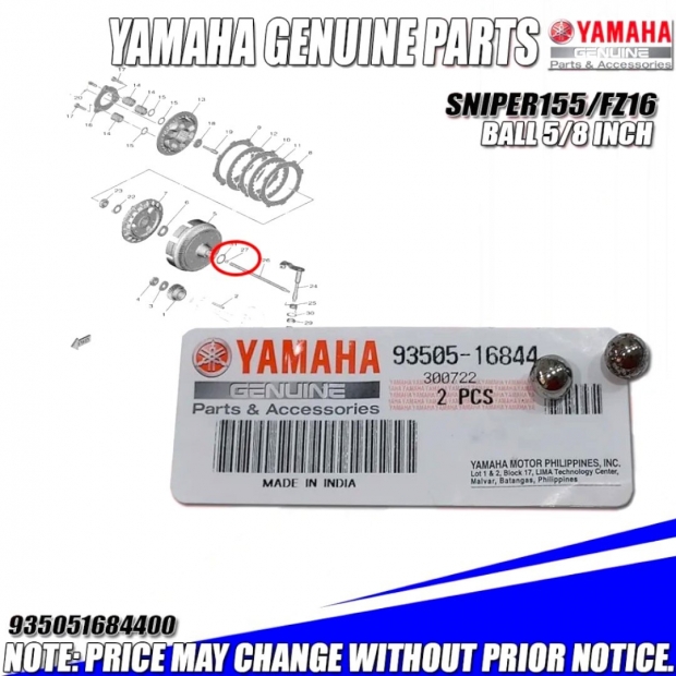 BI ÉP ĐẾ NỒI MXKING 150 / EXCITER 150 / Y15 ZR