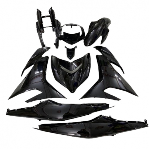 DÀN ÁO EXCITER 150 ĐEN BÓNG