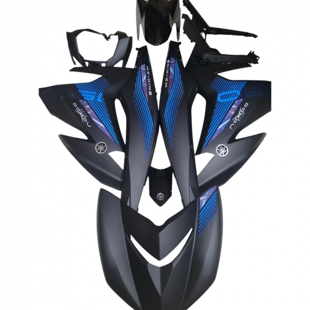 DÀN ÁO EXCITER 150 MÀU ĐEN NHÁM / UP TEM MXKING 150