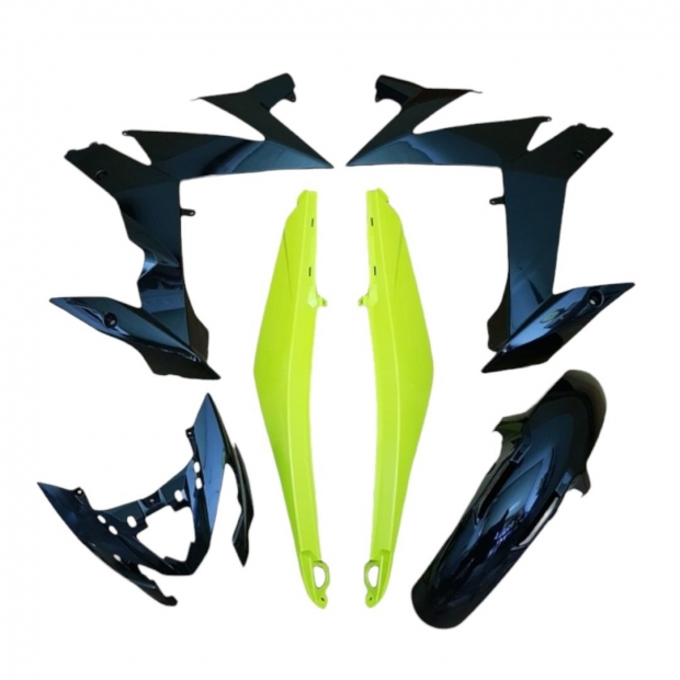 DÀN ÁO SATRIA FI 150 VÀNG ĐEN / RAIDER FI 150