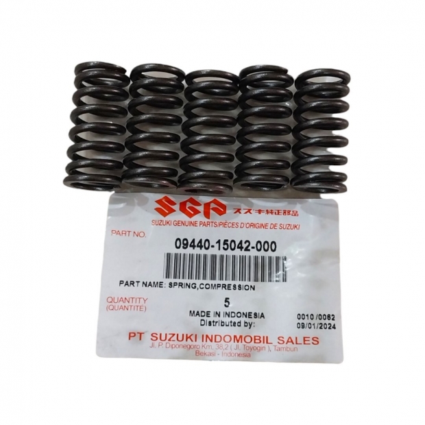 BỘ LÒ XO NỒI SATRIA FI 150 / SATRIA FU 150 / RAIDER FI 150 / GSX 150( 5 LÒ XO 1 BỘ)