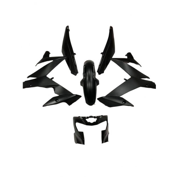 DÀN ÁO SATRIA FI 150 / RAIDER FI 150 ĐEN NHÁM