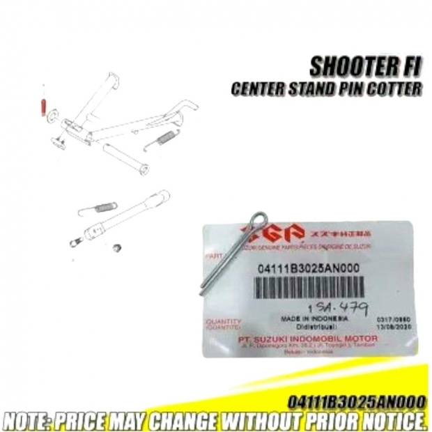 PHE CÀI CỐT CHỐNG ĐỨNG SATRIA FI 150 / SATRIA FU 150 / GSX 150