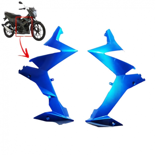 YẾM BỬNG SATRIA FI 150 XANH GP BÊN TRÁI