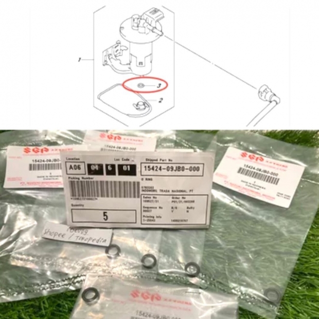  RON LỌC XĂNG SATRIA FI 150 / GSX 150 / SATRIA FU 150