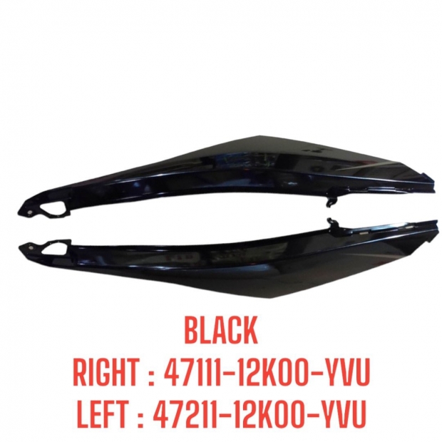 ỐP HÔNG SATRIA FI 150 ĐEN BÓNG BÊN TRÁI