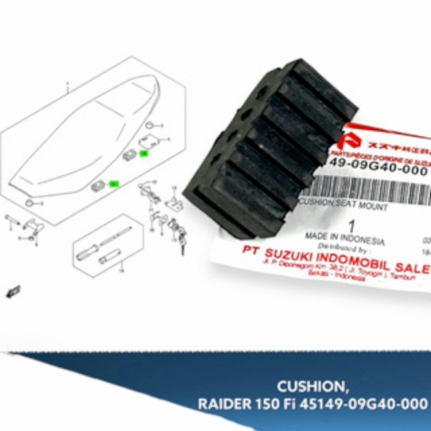 CAO SU ĐỆM YÊN SATRIA 150 / RAIDER FU 150 / RAIDER FI 150 / AXELO 125