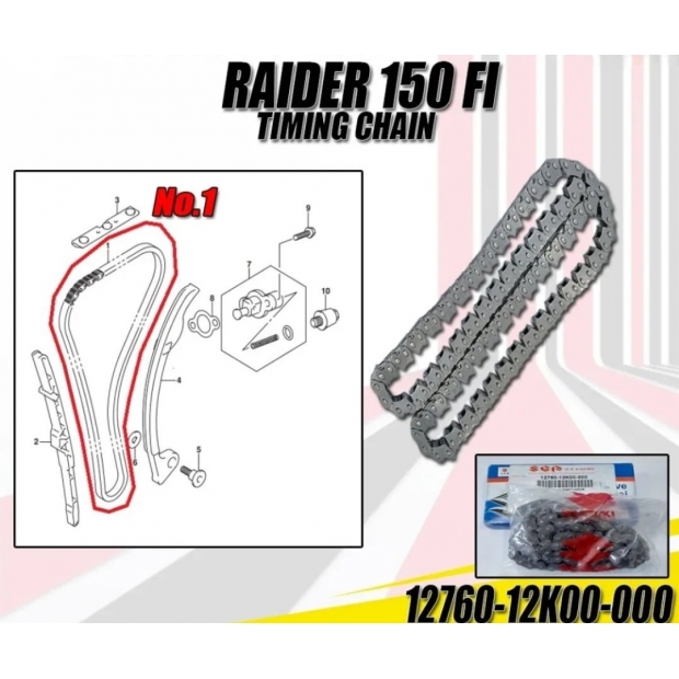 SÊN CAM SATRIA FI 150 / GSX 150 / RAIDER FI 150 / SATRIA FU 150