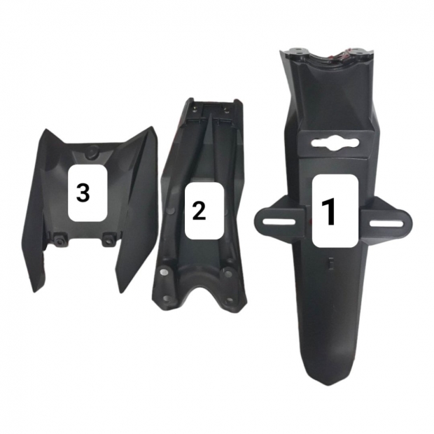 DÈ 3 MIẾNG SATRIA FI 150 ( SỐ 1 DÈ BIỂN SỐ )