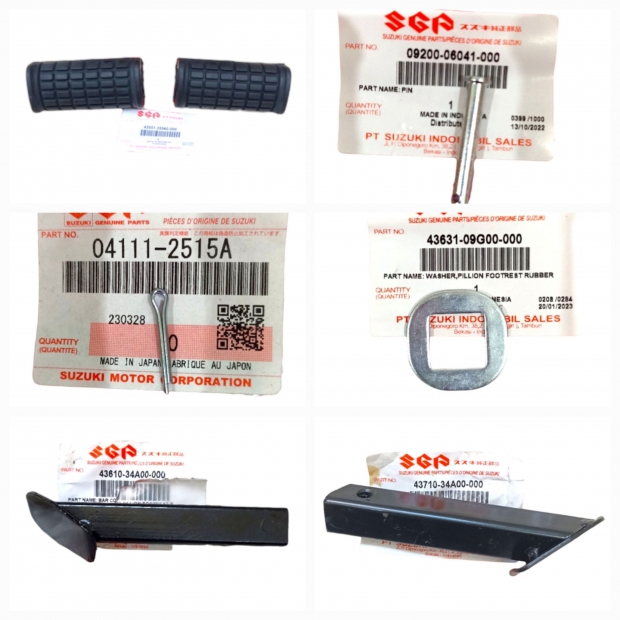 BỘ GÁC CHÂN SAU AXELO 125 ( FULL 1 BÊN )