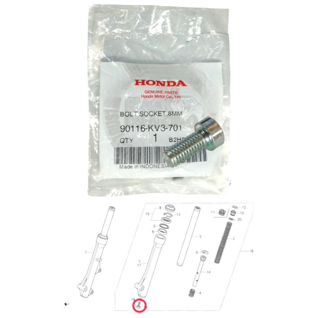 ỐC LỤC GIÁC CHÂN PHUỘT / CHẢNG BA SONIC 150 / WINNER V1V2V3 / VARIO / CLICK / SCOOPY / WAVE / DREAM / FUTURE ( XÀI NHIỀU XE )