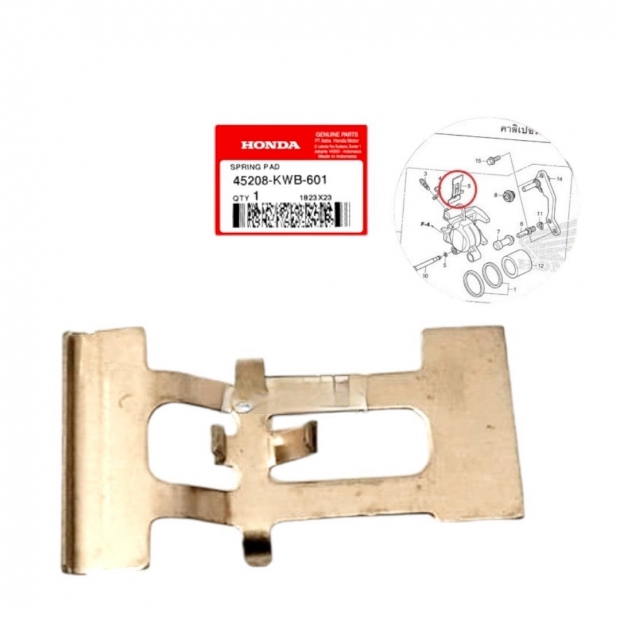 PHE KẸP BỐ THẮNG TRƯỚC SONIC 150 / WINER V1V2V3 / WAVE 125 / FUTURE 125 / WAVE 110 FI