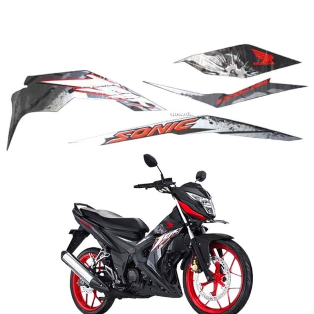 TEM SONIC 150 ĐEN NHÁM BÊN TRÁI ( ĐỜI 2018 )