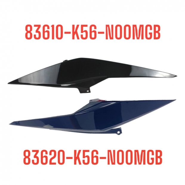 ỐP HÔNG SONIC 150 ĐEN BÓNG BÊN PHẢI