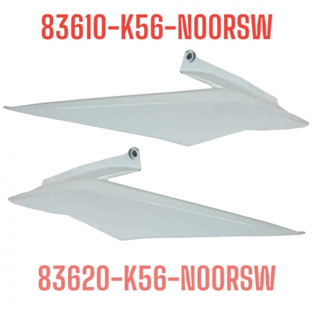 ỐP HÔNG SONIC 150 MÀU TRẮNG BÊN TRÁI