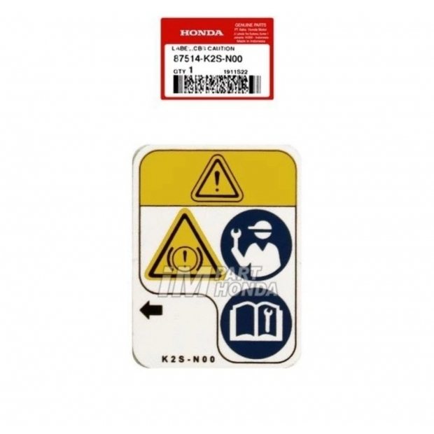 TEM CẢNH BÁO CBS VARIO 160 / PCX 160 / SH 160 / STYLO 160 / VARIO 125 ĐỜI 2023 / SCOOPY 150 / SH 150 / SH 160