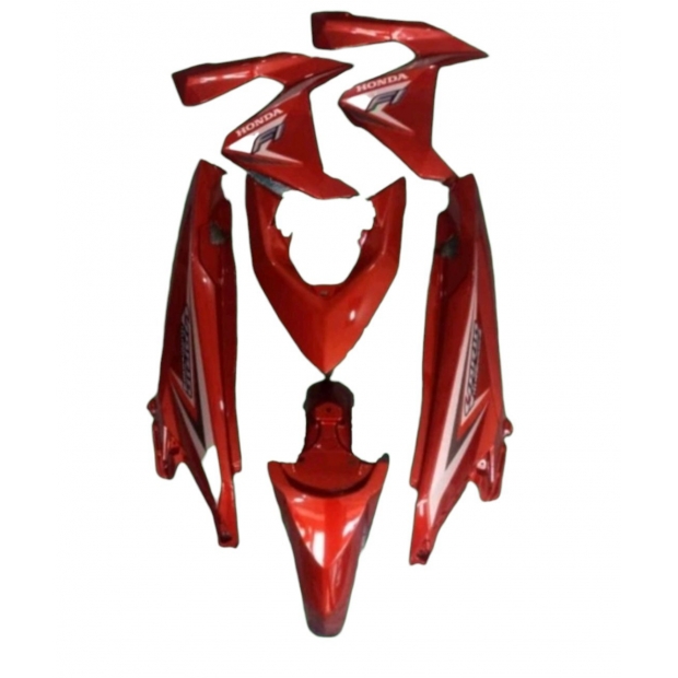 DÀN ÁO VARIO 2017 ĐỎ BÓNG