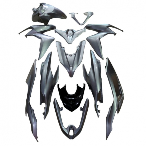 DÀN ÁO CLICK 2021 MÀU BẠC ( 11 MÓN )