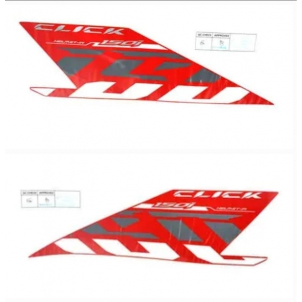 TEM CLICK 2021 MÀU ĐỎ BÊN PHẢI ( DÁN ỐP HÔNG )