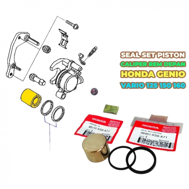 RON PISTON HEO DẦU TRƯỚC VARIO 2021 / VARIO 2017 / VARIO 160 / VARIO ĐỜI 2023 / AIR BLADE / ADV / PCX / CLICK 2021