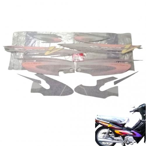 TEM WAVE 100 MÀU ĐEN BÓNG ( HÀNG TỒN KHO ) -  871X0-KEV-700ZB