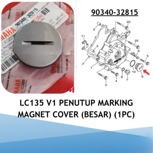 ỐC QUẶNG NẮP LỬA MXKING 135 / LC 135 / EXCITER 135