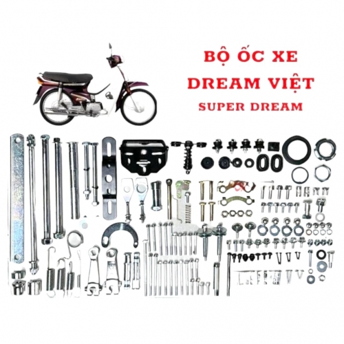 BỘ ỐC XE SUPER DREAM VIỆT NAM