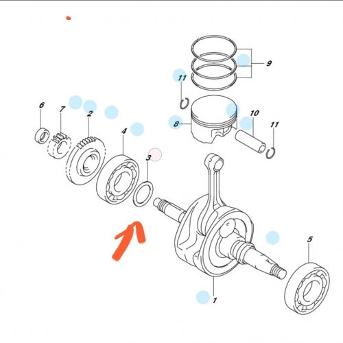 LÔNG ĐỀN TAY DÊN LỚN SATRIA FI 150 / GSX 150 / RAIDER 150
