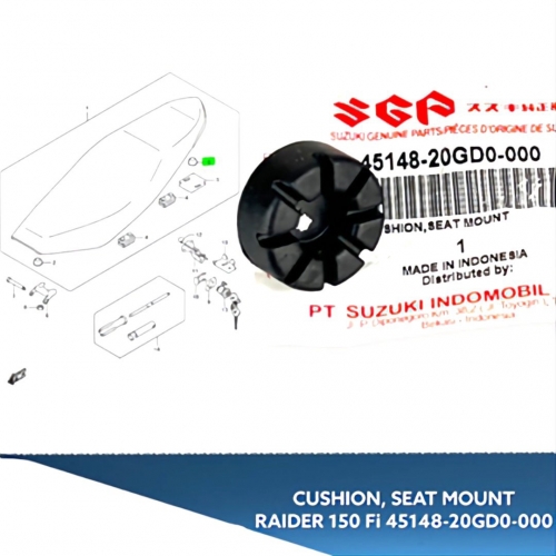 CAO SU ĐỆM YÊN TRÒN SATRIA FI 150 / AXELO 125 / SATRIA FU 150 / GSX 150 / XIPO 120 / SATRIA FU 150