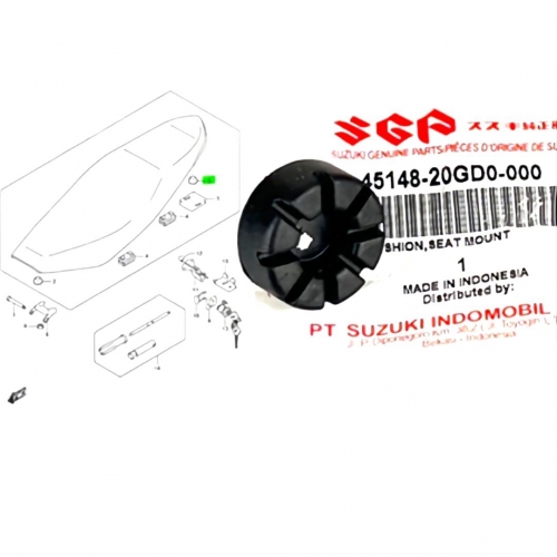 CAO SU ĐỆM YÊN SATRIA FI 150 / GSX 150 / AXELO 125