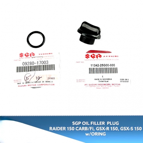 RON NẮP THĂM NHỚT SATRIA FI 150 / GSX 150 / AXELO 125 / SHOGUN 125