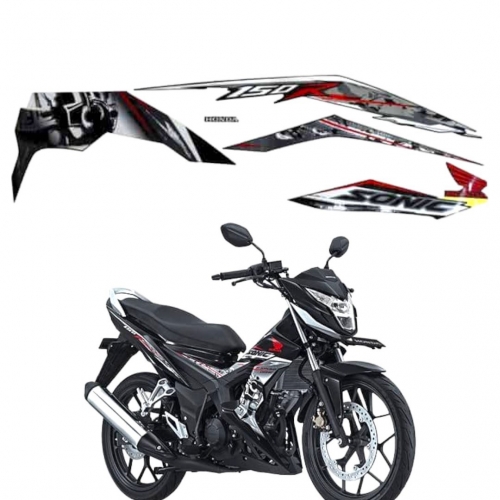 TEM SONIC 150 ĐEN BÓNG BÊN PHẢI ( ĐỜI 2016 )